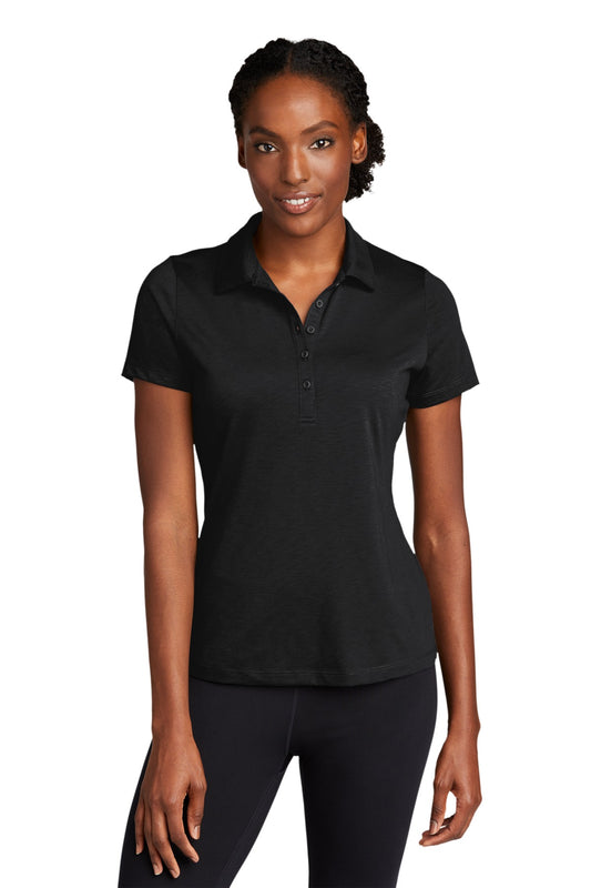 Sport-Tek Women's PosiCharge Strive Polo. LST530 Black