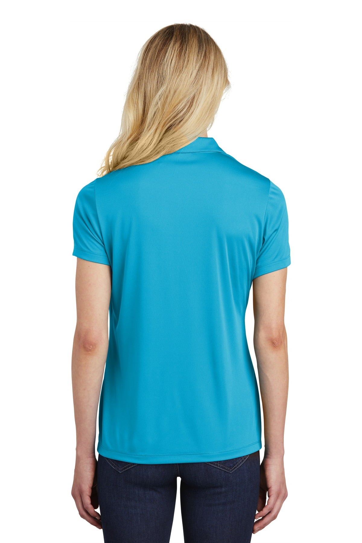 Sport-Tek  Women's PosiCharge  Competitor  Polo. LST550 Atomic Blue