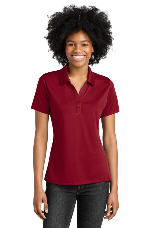 Sport-Tek  Women's PosiCharge  Competitor  Polo. LST550 Deep Red
