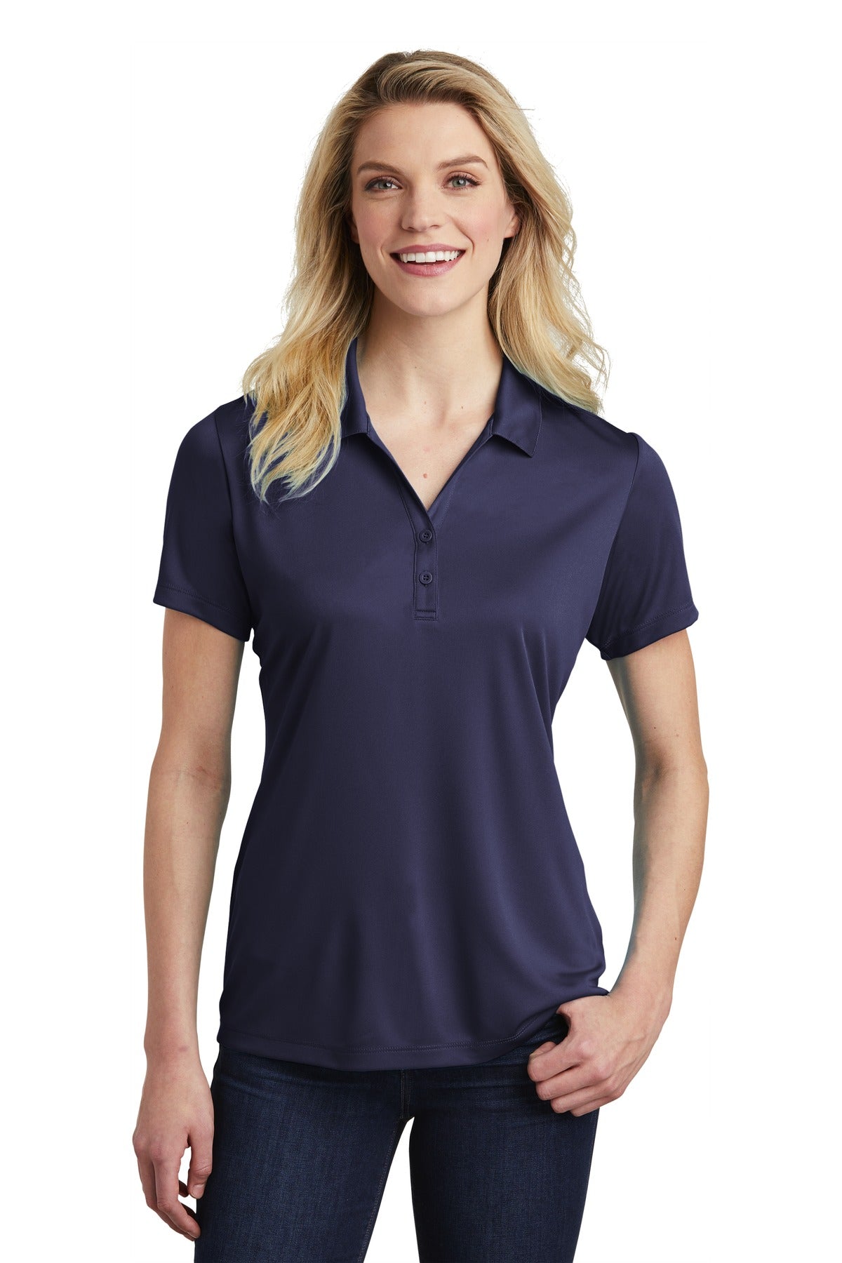 Sport-Tek  Women's PosiCharge  Competitor  Polo. LST550 True Navy