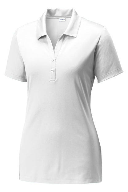 Sport-Tek  Women's PosiCharge  Competitor  Polo. LST550 White