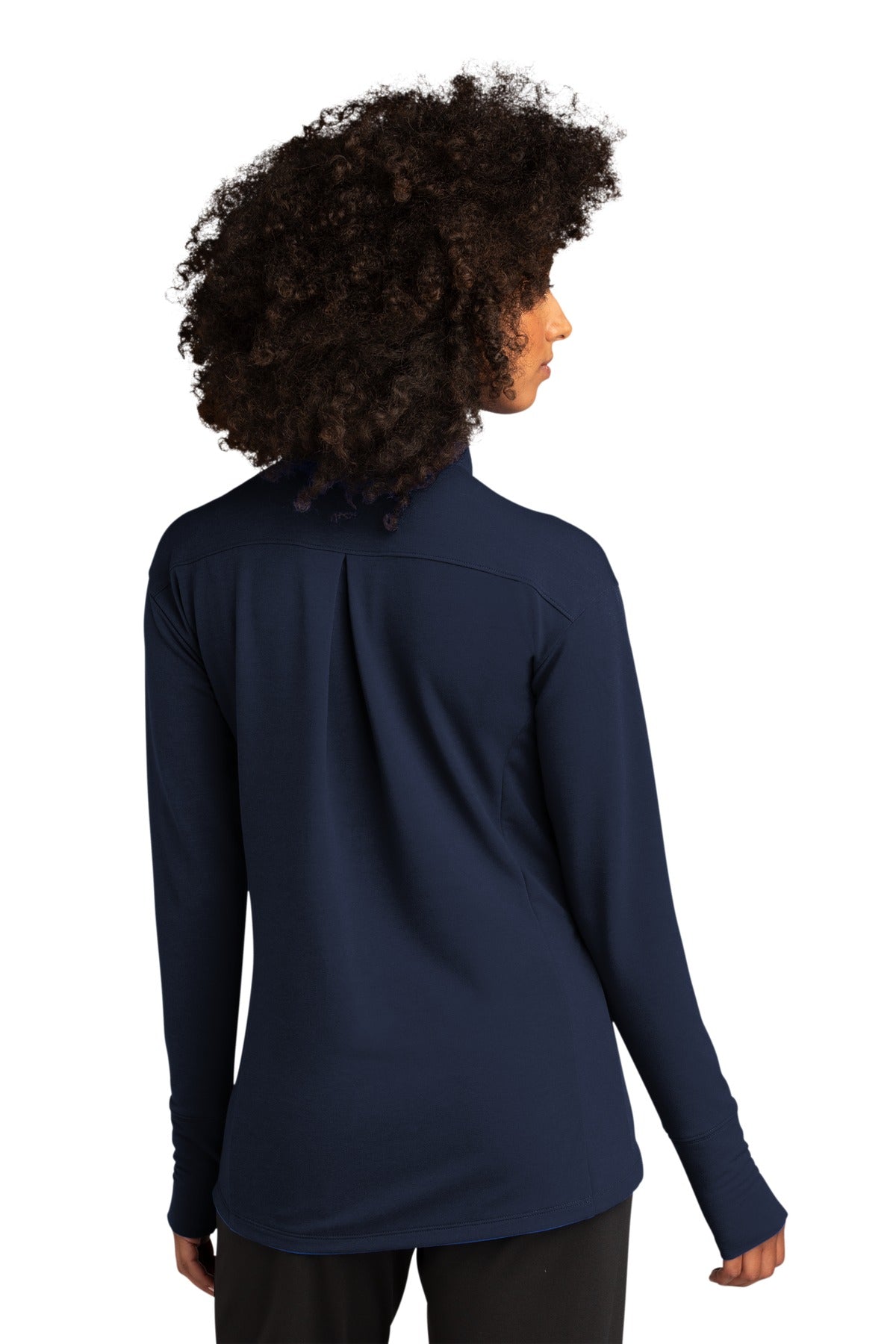 Sport-Tek Women's Sport-Wick Flex Fleece Full-Zip. LST560 True Navy