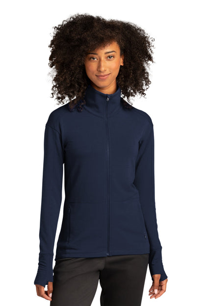 Sport-Tek Women's Sport-Wick Flex Fleece Full-Zip. LST560 True Navy