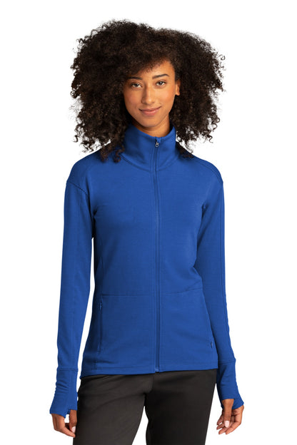 Sport-Tek Women's Sport-Wick Flex Fleece Full-Zip. LST560 True Royal