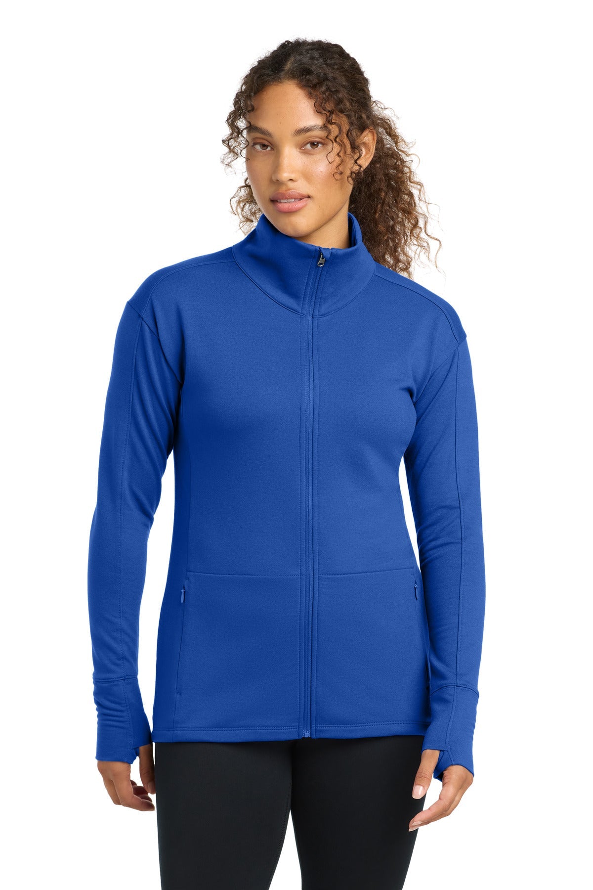 Sport-Tek Women's Sport-Wick Flex Fleece Full-Zip LST560