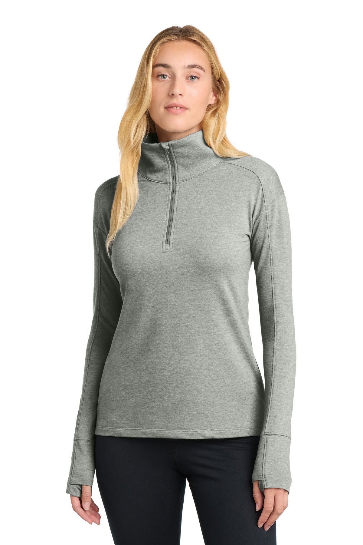 Sport-Tek Women's Sport-Wick Flex Fleece 1/4-Zip LST561