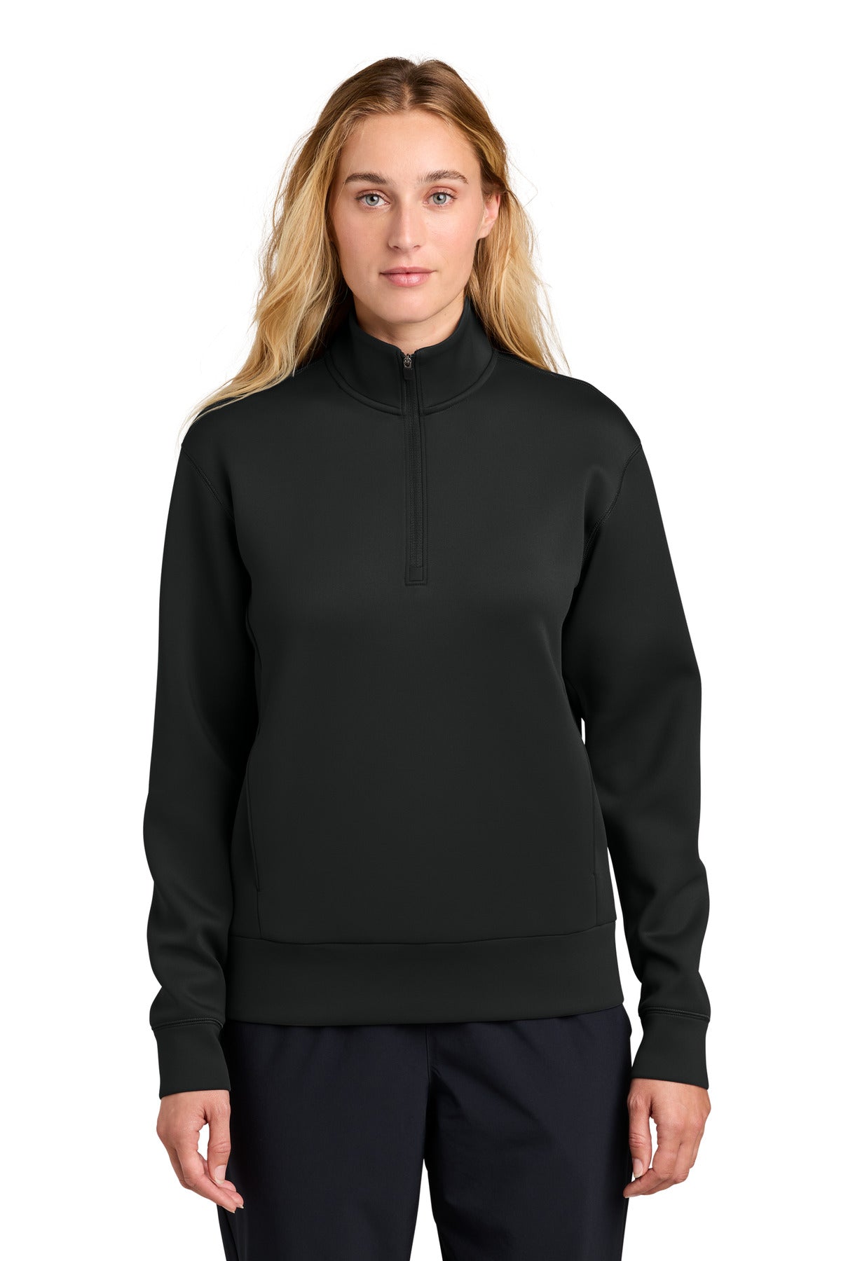 Sport-Tek Women's Pro Perform 1/4-Zip LST581 Black