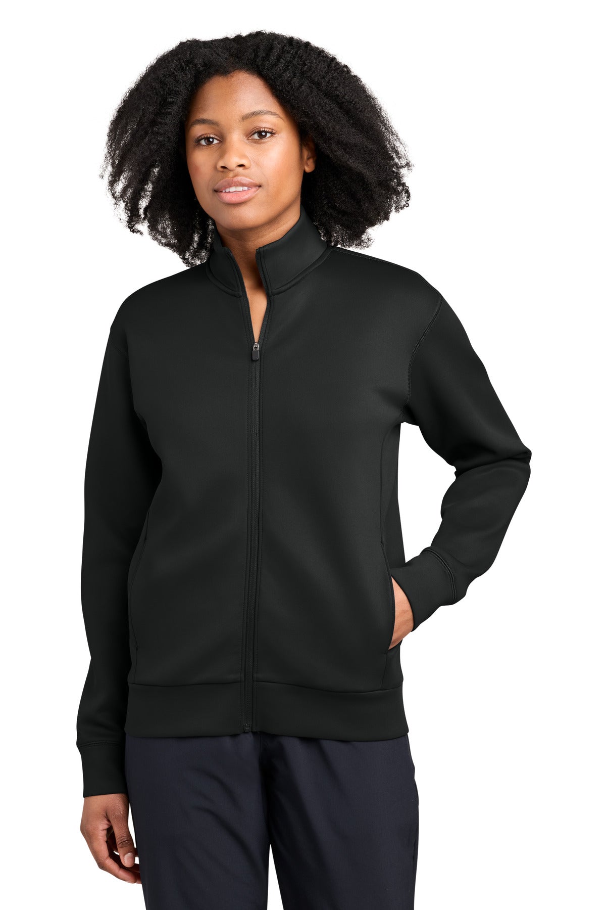 Sport-Tek Women's Pro Perform Full-Zip LST582 Black