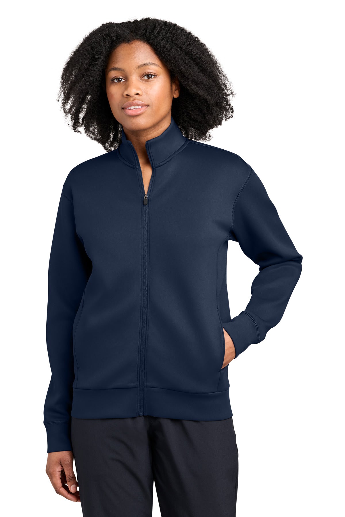 Sport-Tek Women's Pro Perform Full-Zip LST582 True Navy