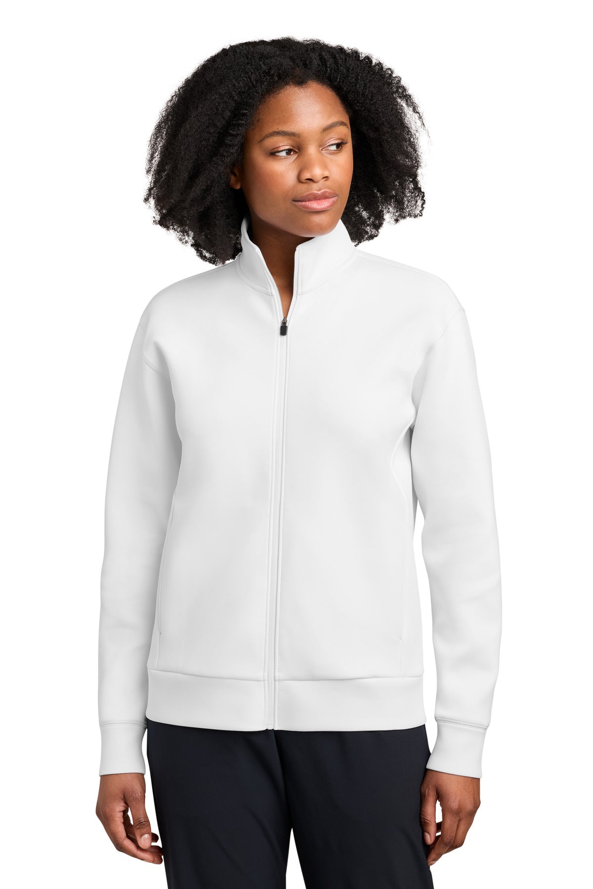 Sport-Tek Women's Pro Perform Full-Zip LST582 White