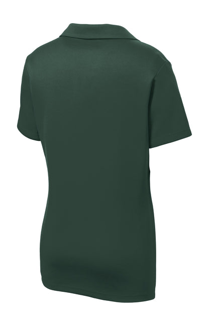 Sport-Tek Women's PosiCharge RacerMesh Polo. LST640 Dark Forest Green
