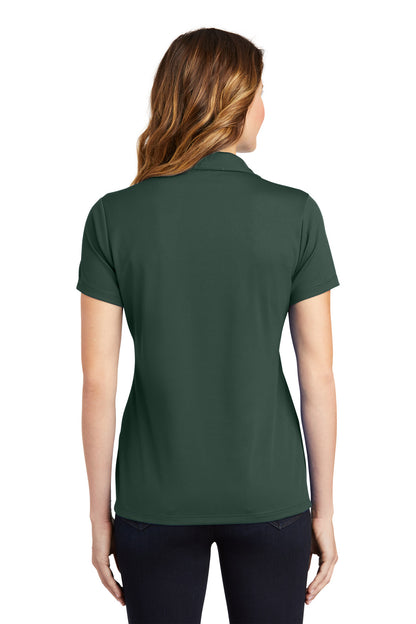 Sport-Tek Women's PosiCharge RacerMesh Polo. LST640 Dark Forest Green