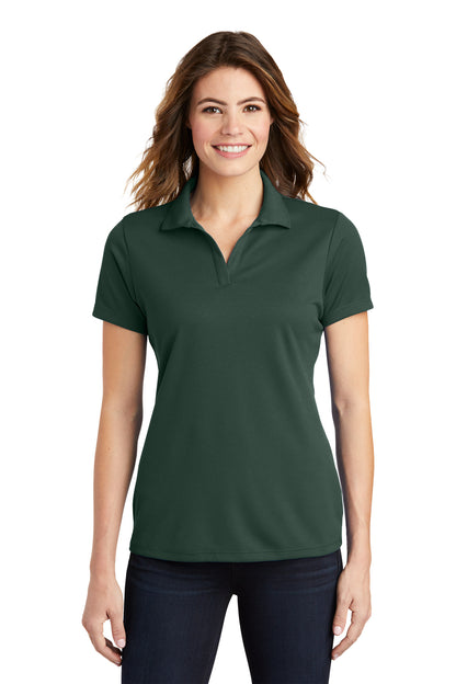 Sport-Tek Women's PosiCharge RacerMesh Polo. LST640 Dark Forest Green