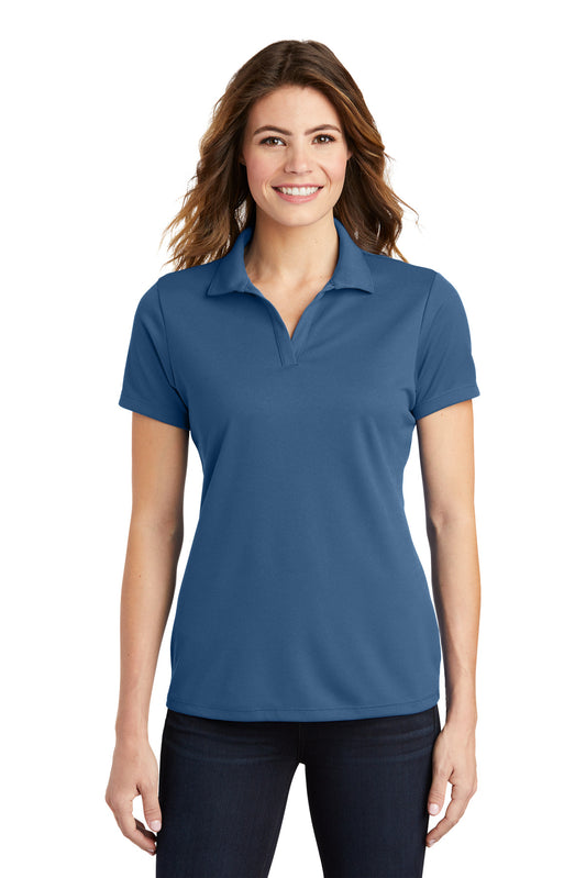 Sport-Tek Women's PosiCharge RacerMesh Polo. LST640 Dawn Blue