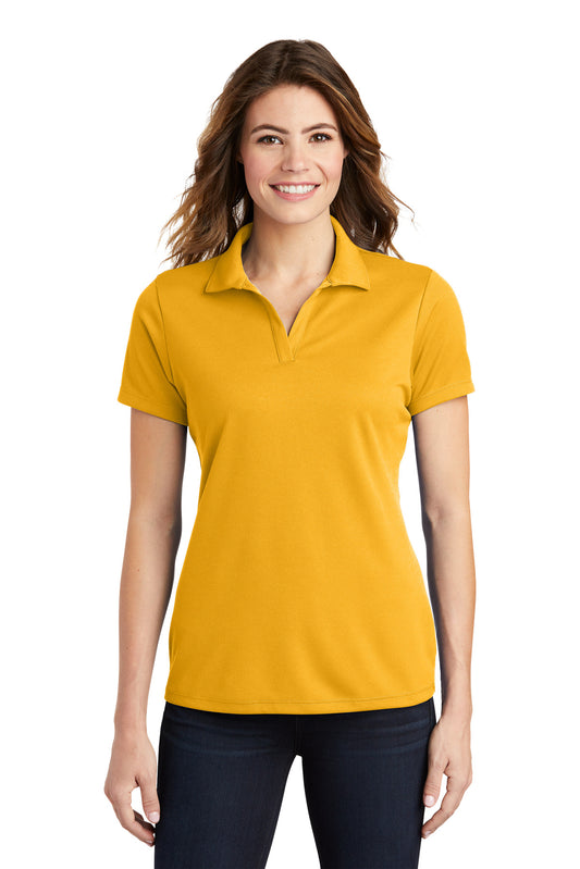 Sport-Tek Women's PosiCharge RacerMesh Polo. LST640 Gold