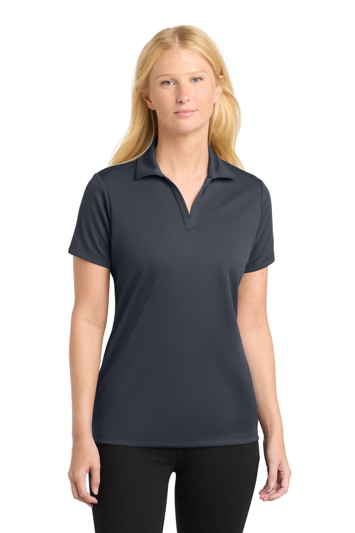 Sport-Tek Women's PosiCharge RacerMesh Polo LST640 Graphite