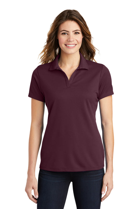 Sport-Tek Women's PosiCharge RacerMesh Polo. LST640 Maroon