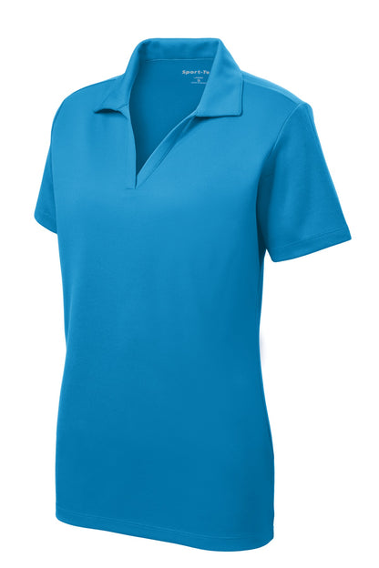 Sport-Tek Women's PosiCharge RacerMesh Polo. LST640 Pond Blue