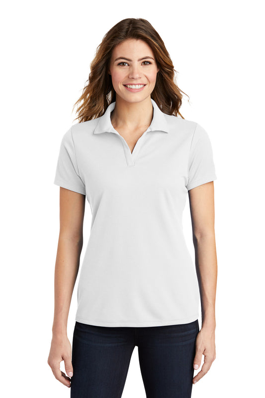 Sport-Tek Women's PosiCharge RacerMesh Polo. LST640 White