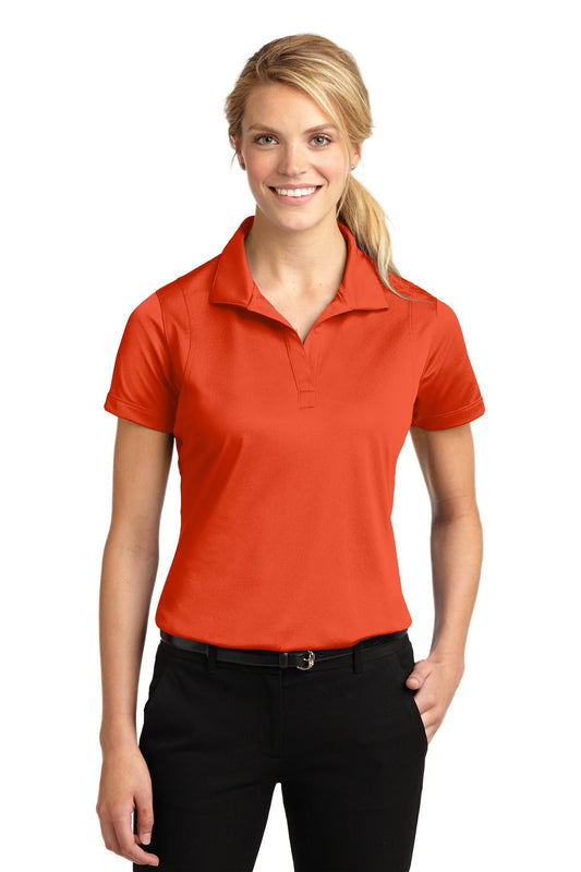 Sport-Tek Women's Micropique Sport-Wick Polo. LST650 Deep Orange