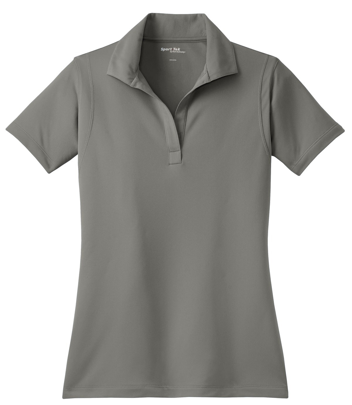 Sport-Tek Women's Micropique Sport-Wick Polo. LST650 Grey Concrete