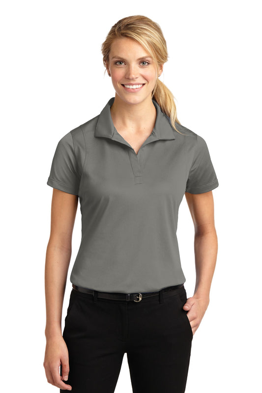 Sport-Tek Women's Micropique Sport-Wick Polo. LST650 Grey Concrete