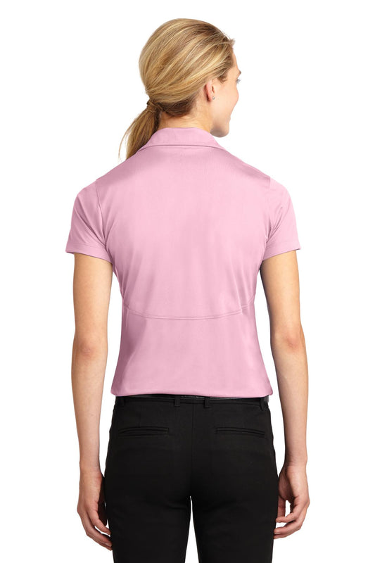 Sport-Tek Women's Micropique Sport-Wick Polo. LST650 Light Pink