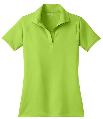Sport-Tek Women's Micropique Sport-Wick Polo. LST650 Lime Shock