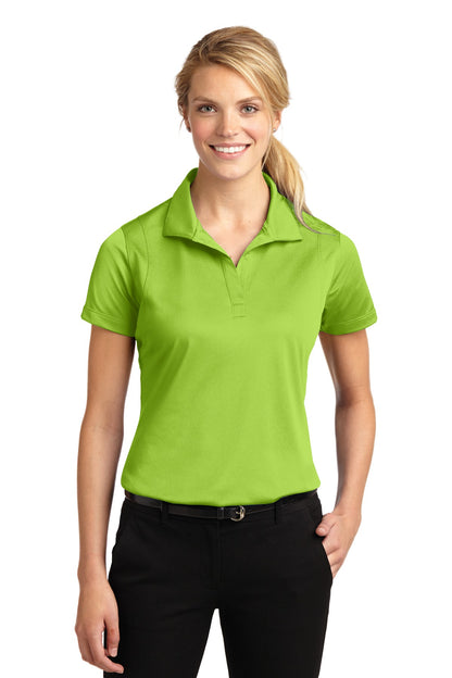 Sport-Tek Women's Micropique Sport-Wick Polo. LST650 Lime Shock