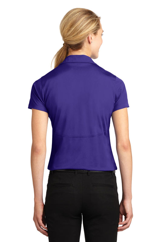 Sport-Tek Women's Micropique Sport-Wick Polo. LST650 Purple