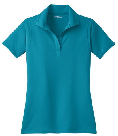 Sport-Tek Women's Micropique Sport-Wick Polo. LST650 Tropic Blue