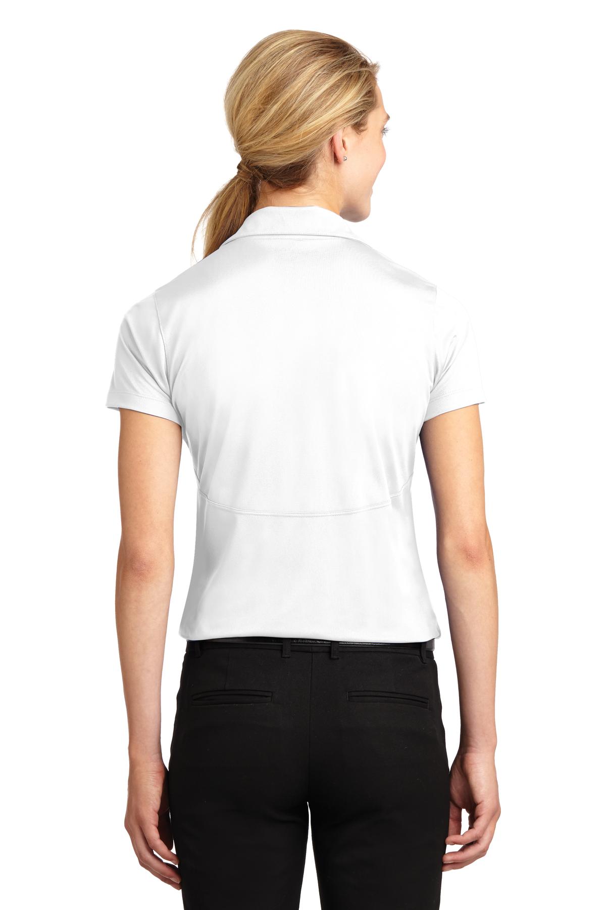 Sport-Tek Women's Micropique Sport-Wick Polo. LST650 White