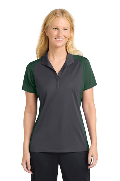 Sport-Tek Women's Colorblock Micropique Sport-Wick Polo LST652