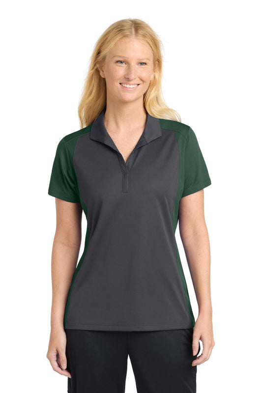 Sport-Tek Women's Colorblock Micropique Sport-Wick Polo LST652