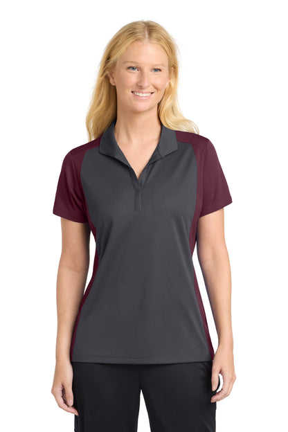 Sport-Tek Women's Colorblock Micropique Sport-Wick Polo LST652