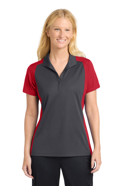 Sport-Tek Women's Colorblock Micropique Sport-Wick Polo LST652