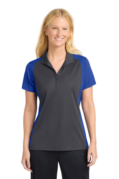Sport-Tek Women's Colorblock Micropique Sport-Wick Polo LST652