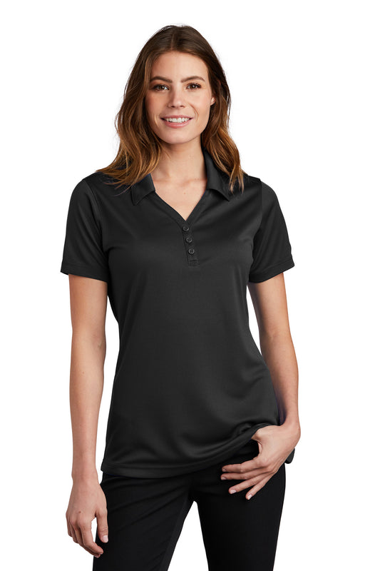 Sport-Tek Women's PosiCharge Micro-Mesh Polo. LST680 Black
