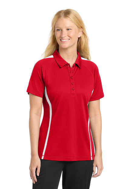 Sport-Tek Women's PosiCharge Micro-Mesh Colorblock Polo LST685
