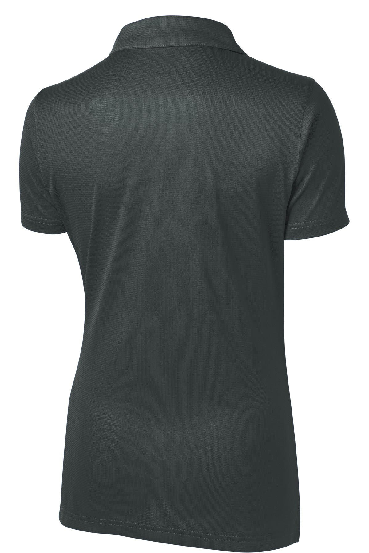Sport-Tek Women's PosiCharge Active Textured Polo. LST690 Iron Grey