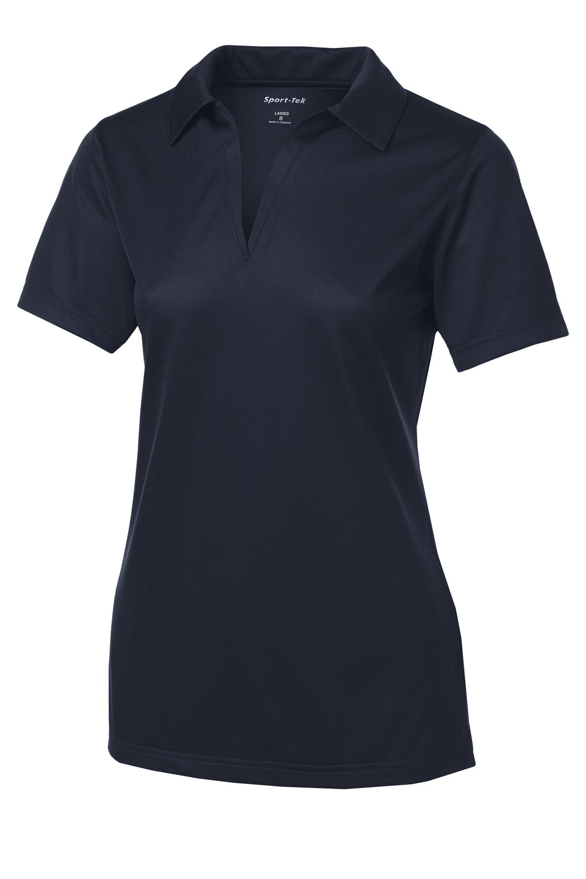 Sport-Tek Women's PosiCharge Active Textured Polo. LST690 True Navy
