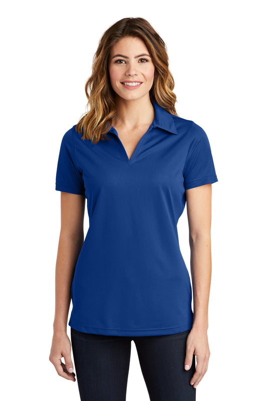 Sport-Tek Women's PosiCharge Active Textured Polo. LST690 True Royal