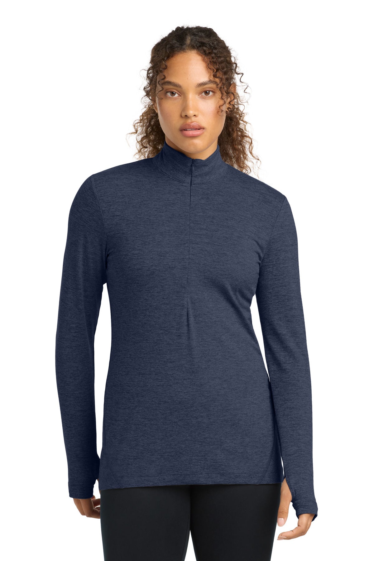 Sport-Tek Women's Exchange 15 Long Sleeve 1/2-Zip LST711