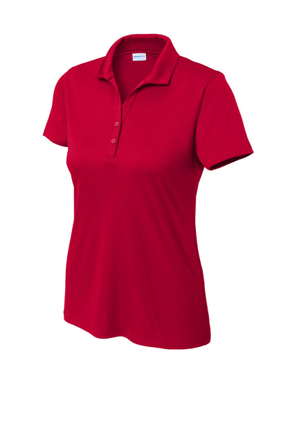 Sport-Tek Women's PosiCharge Re-Compete Polo LST725 Deep Red