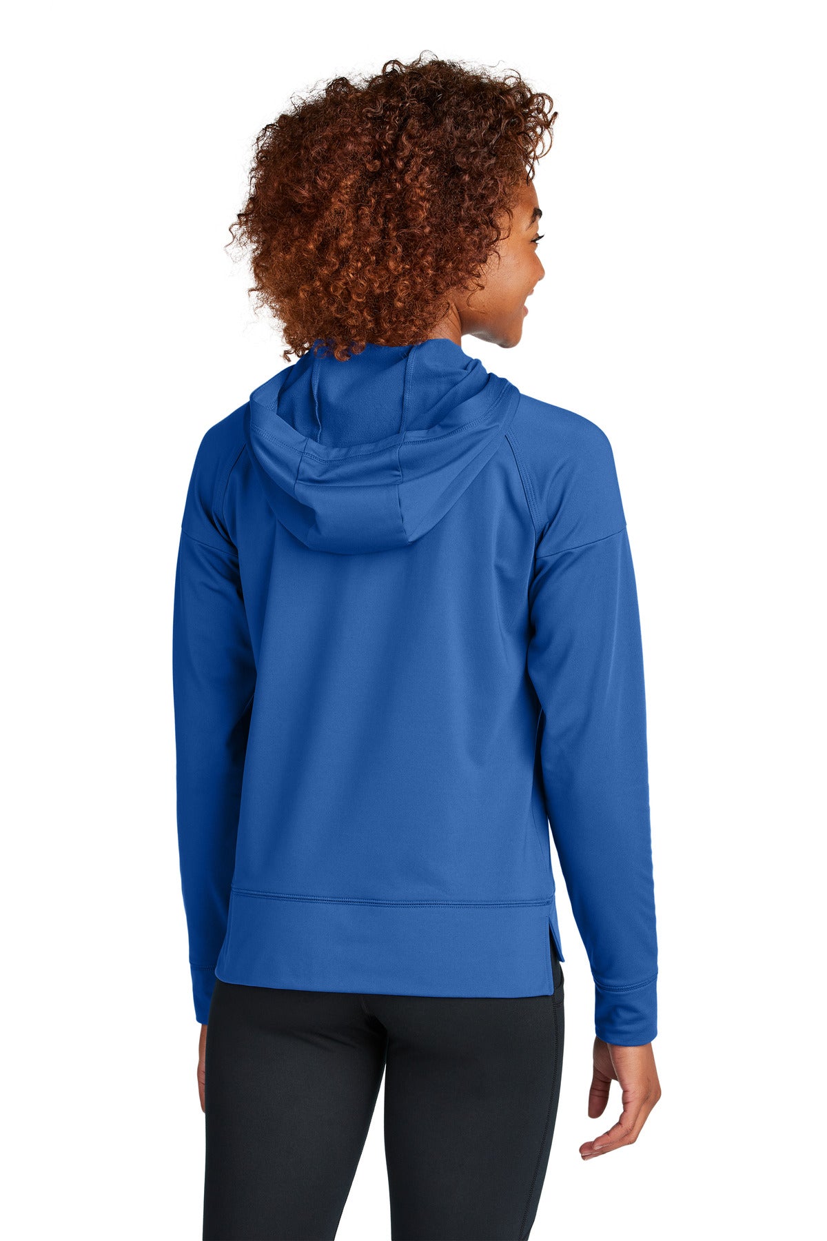 Sport-Tek Women's Sport-Wick Stretch 1/2-Zip Hoodie LST856 True Royal