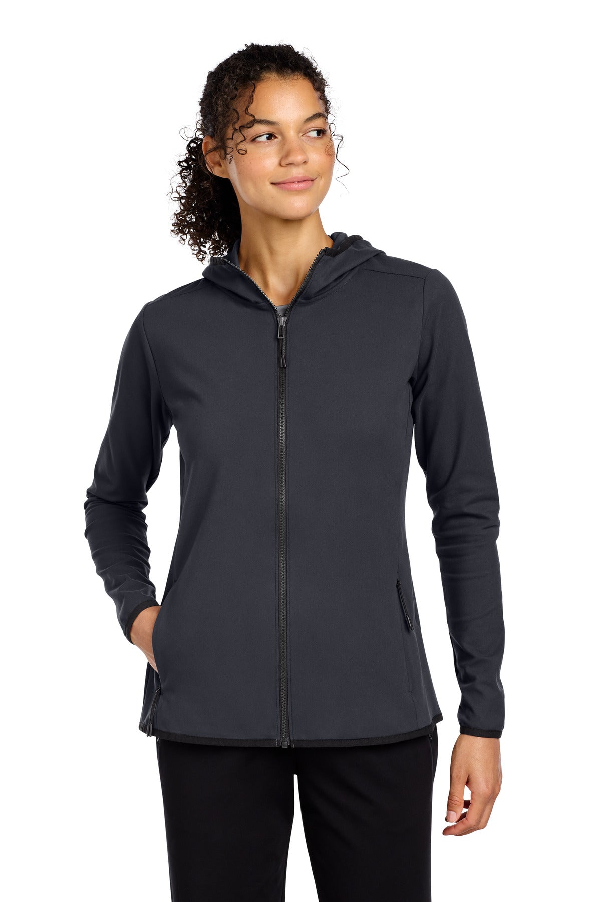 Sport-Tek Women's Circuit Hooded Full-Zip