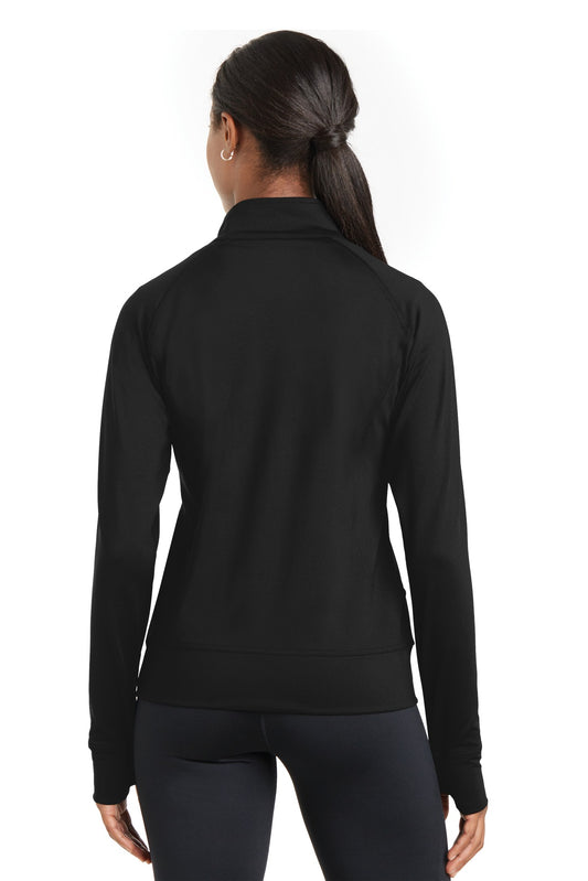 Sport-Tek&reg; Women's NRG Fitness Jacket. LST885 Black