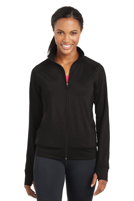 Sport-Tek&reg; Women's NRG Fitness Jacket. LST885 Black