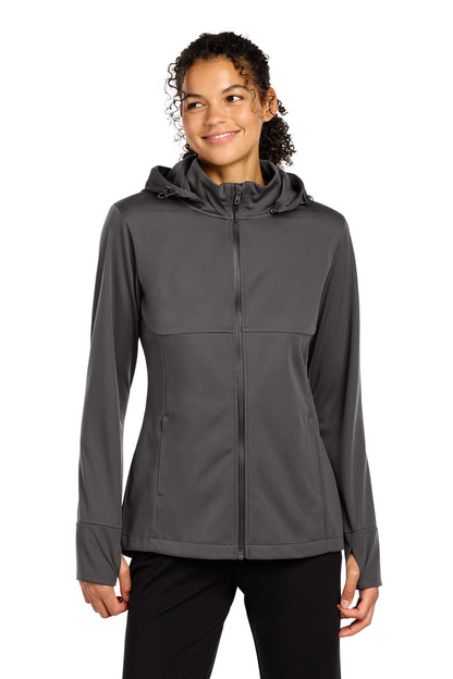 Sport-Tek Women's Hooded Soft Shell Jacket