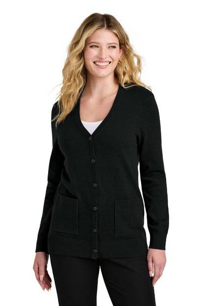 Port Authority Women's Easy Care Button-Up Cardigan Sweater
